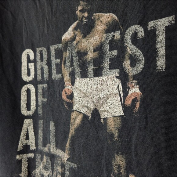 Vintage Muhammad Ali Greatest Of All Time T-Shirt Short Sleeve Boxing Sz 3XL - Picture 3 of 9
